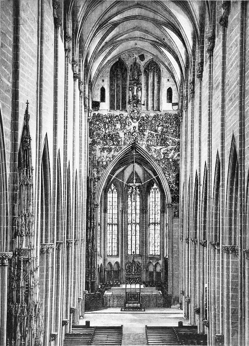 Inside Ulm Cathedral
