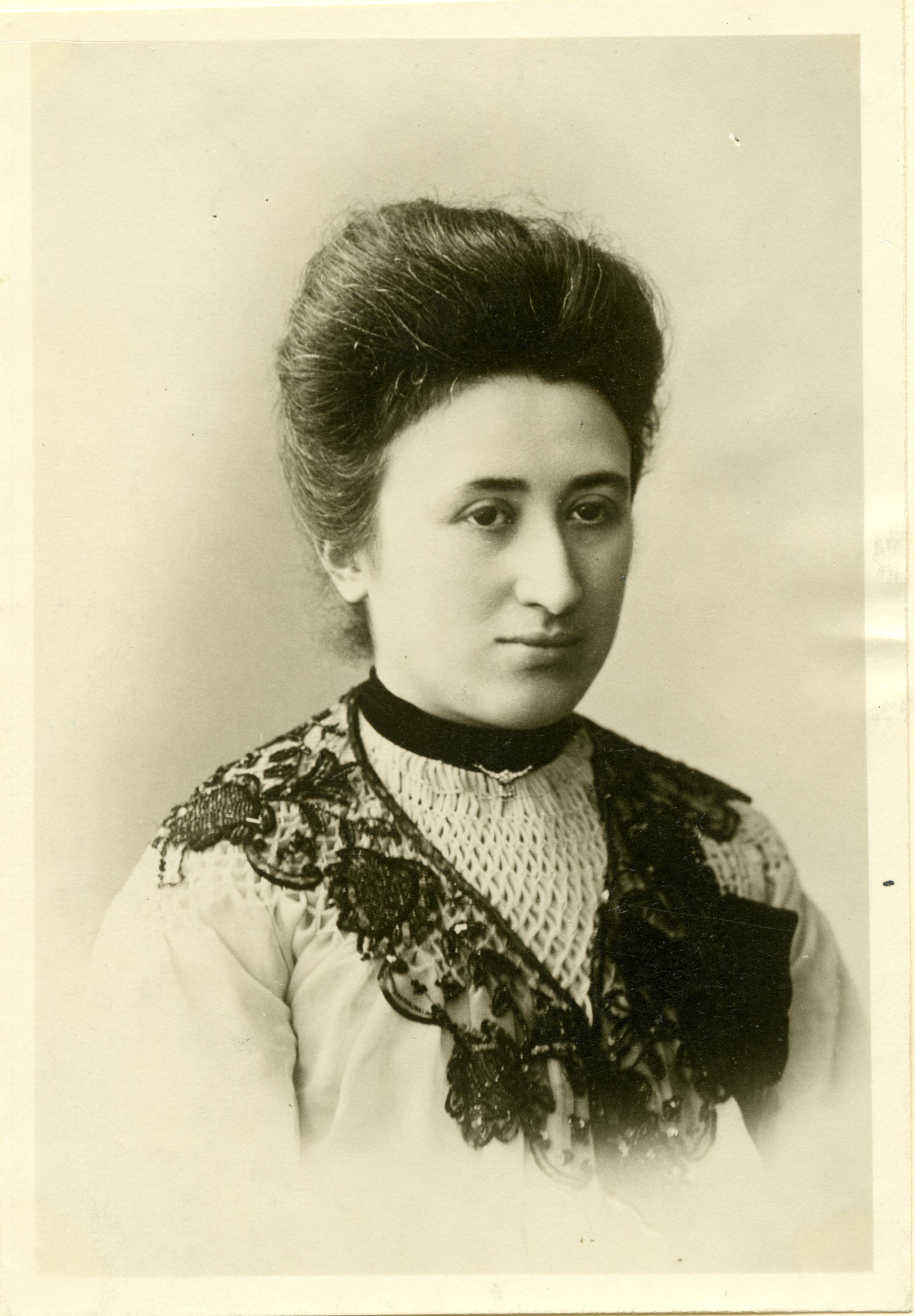 Rosa Luxemburg (1871 – 1919). Source: dhm.de/lemo
