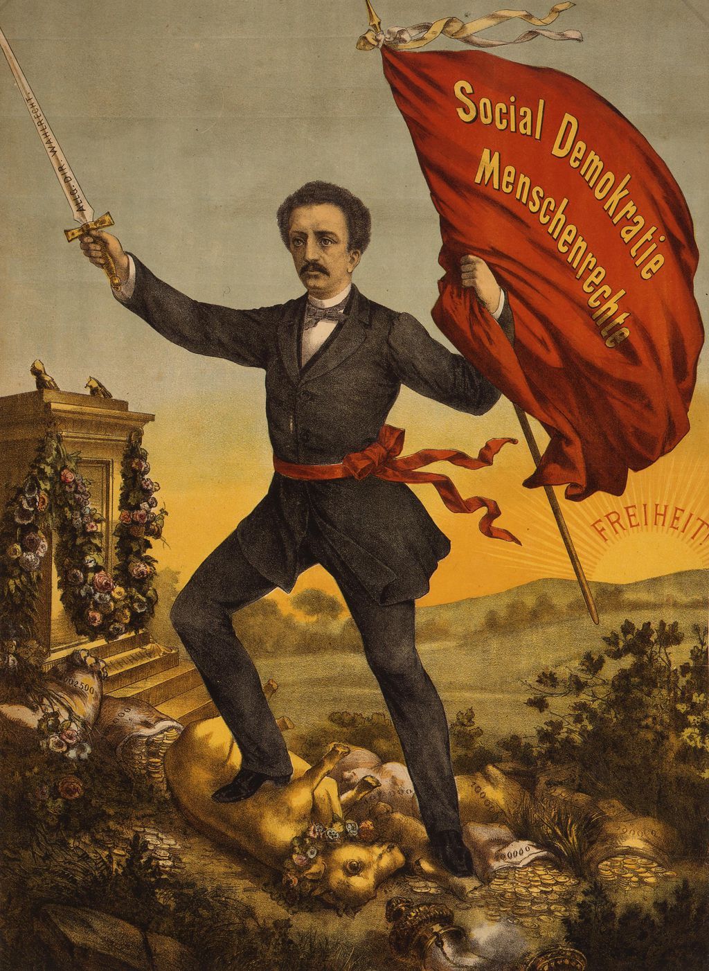Ferdinand Lassalle (1825 – 1864). Source: Wikimedia Commons
