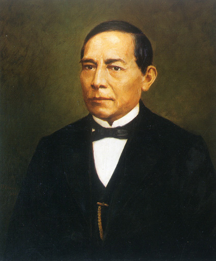 Benito Juárez. Pelegrín Clavé, 1862